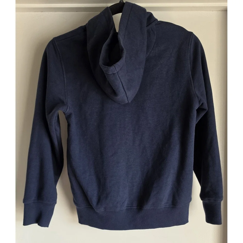 Levi's Kids Hoodie M 10-12 Navy Blue Long Sleeve Pullover Sweatshirt